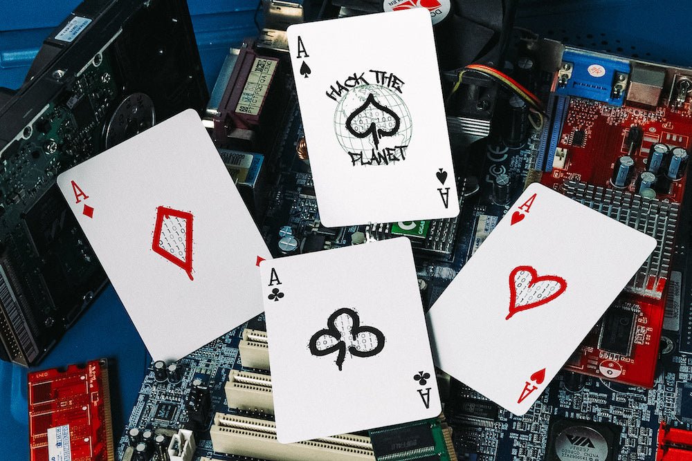 Hack The Planet - Black Hat - Santiago Cards