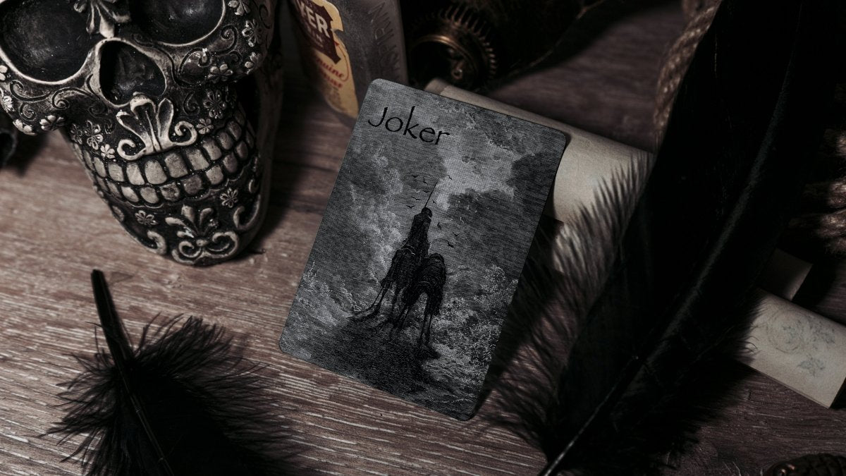 The Raven Black Dusk - Santiago Cards