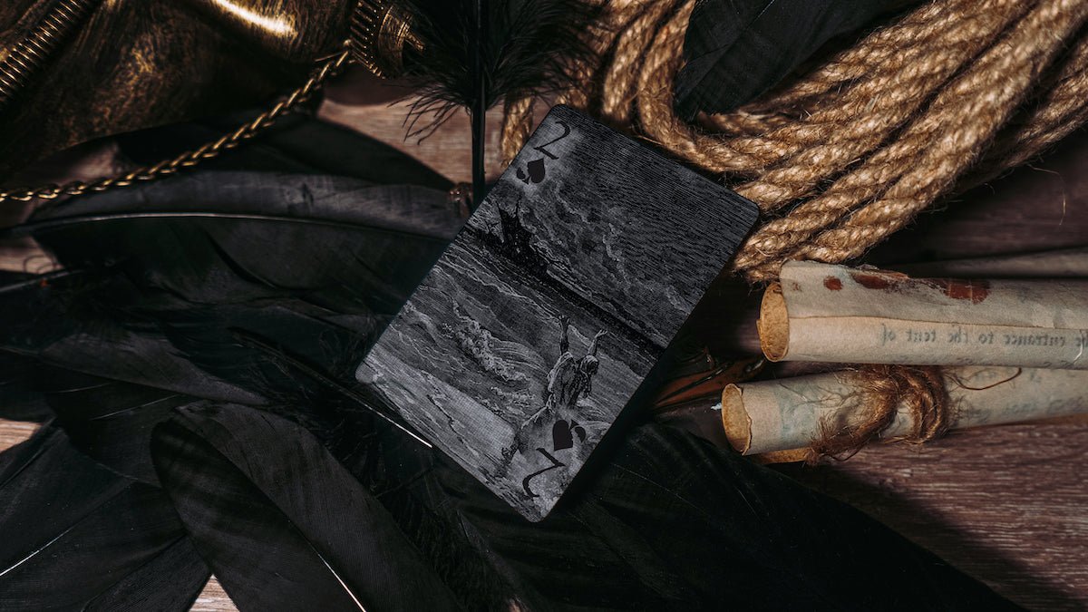 The Raven Black Dusk - Santiago Cards