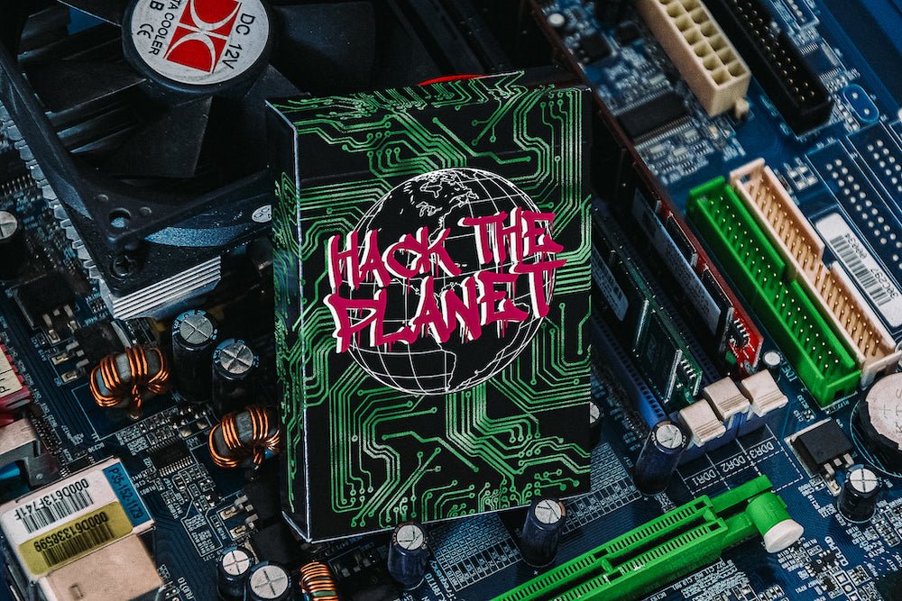 Hack The Planet - Black Hat - Santiago Cards
